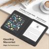 MoKo Case for All-New 6" Kindle(11th Generation, 2024/2022 Release)/(10th/8th Gen, 2019/2016), Ultra Lightweight PU Shell Cover with Auto Wake/Sleep for Kindle 2024, Colorful Flowers view 4