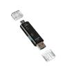 5 in 1 Multifunctional SD Card Reader for Samsung Galaxy S6 to S23 Ultra, Z flip & Fold/PCs/laptops/MackBook/Chromebook/IPad/Tablets/PixelBook/Pixel Slate USB Type-C/MicroUSB/Tf/USB 2.0 view 1