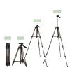 Cell Phone Tripods, 50-Inch Expandable Lightweight Aluminum Tripods with Cell Phone Clips, Portable Travel Tripods for Photography, Video Recording, Video Blogging and More view 3