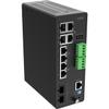 AXIS D8208-R Industrial POE++ S 8-Port Managed Industrial POE++ view 2