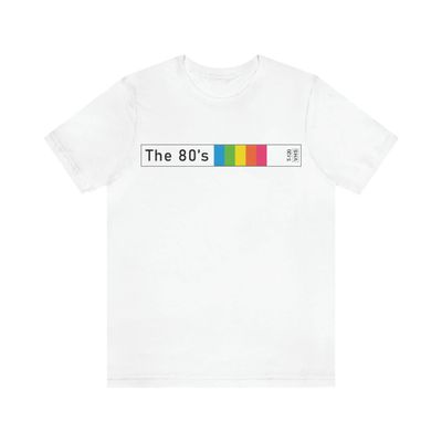 The 80s VHS T-Shirt White S