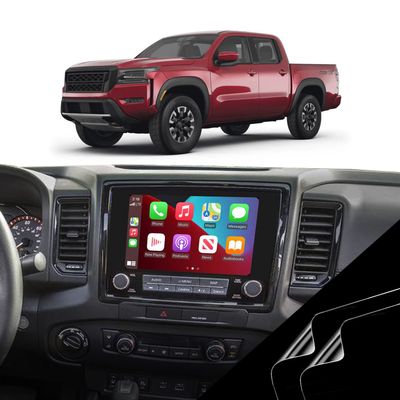 Artemis Shields Matte Anti Glare Anti Fingerprint Premium Screen Protector compatible for 2024 2023 Nissan Frontier Pro X, Pro 4X 9 inch Infotainment Navigation Multimedia Touchscreen Display 2 Pack