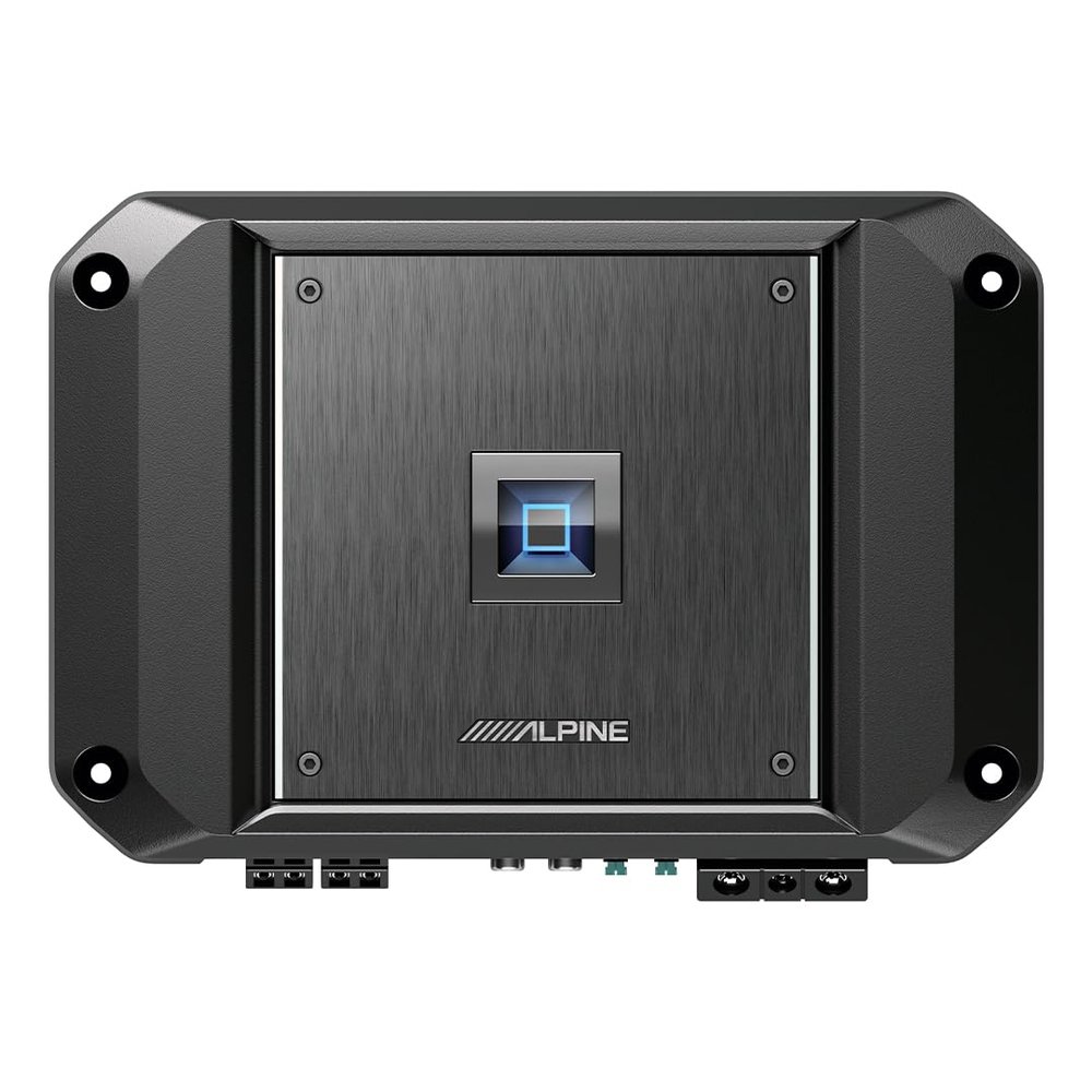 Alpine R2-A60F R-Series 4-Channel Amplifier - 150W x 4 at 2-Ohm, Hi-Res Certified