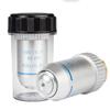 Microscope Accessories Kit Semi Plan Achromatic Objective Lens 4X 10X 40X 100X 160/0.17 for Biological Microscope Microscope Slides (Size : 60X) view 1