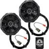 KICKER Speakers 6.5 inch for Acura TL 2009-2014 Upgrade Kit - Pair of DS Series with Adapters and Harness, Coaxial 6 1/2 Car Audio Front Door or Rear Deck Speaker DSC650, 43DSC6504 view 1