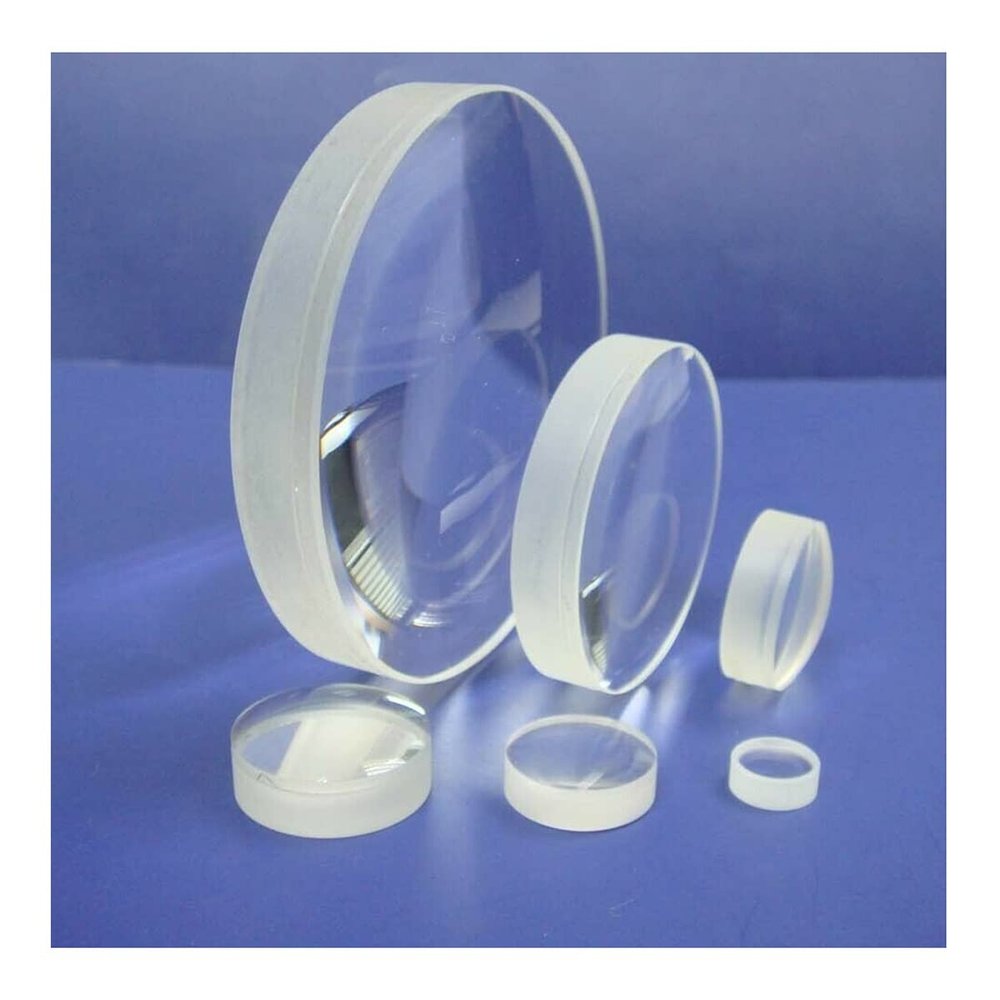 JUIYU Microscope Accessories Kit 1PC Diameter 20mm Focal Length F25/30/40/60/80/100mm K9 Plano-Convex Lens Microscope Slides (Size : 20mm, Color : 60mm)