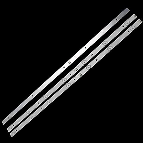12 PCS LED Strips LED GJ-2K15 D2P5-315 LBM320P0701-FC-2 for Philips 32PHH4100 (Color : 1set(3pcs))
