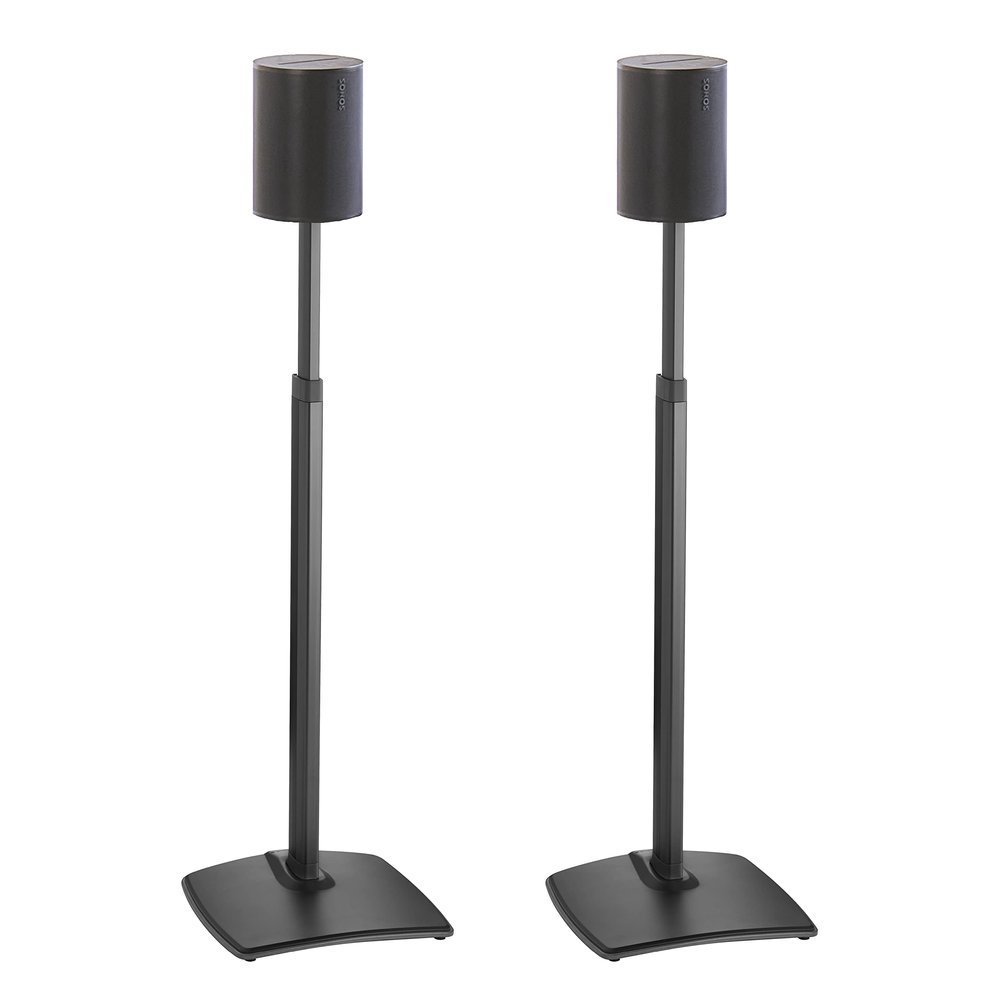 Sanus WSSE1A2-B2 Height-Adjustable Speaker Stands for Sonos Era 100 (Pair)