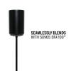 Sanus WSSE1A2-B2 Height-Adjustable Speaker Stands for Sonos Era 100 (Pair) view 3