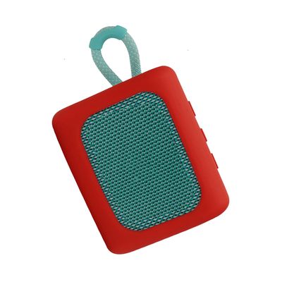 Silicone Case Compatible with GO 3 Bluetooth SpeakerBluetooth Speakers Travel Carrying Case for GO 3 (red)