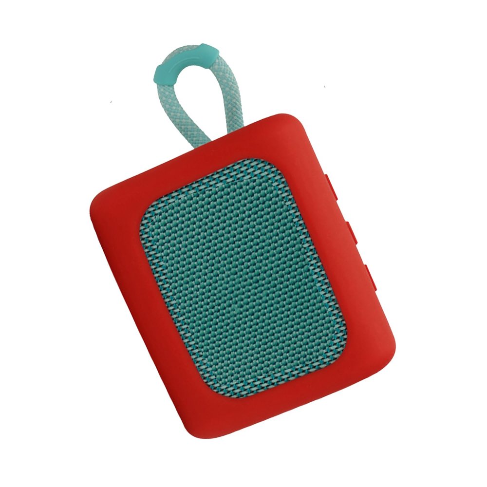 Silicone Case Compatible with GO 3 Bluetooth SpeakerBluetooth Speakers Travel Carrying Case for GO 3 (red)