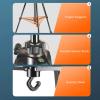 DYPASA Projector Mount Home Projector Support Floor Mounted Hole Free Telescopic Tripod Universal Desktop Bedside Sofa Portable Triangular Support Ceiling Mount with Tray (Size : 150cm) view 2