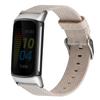 Abanen Women and Men Band for Fitbit Charge 6/Charge 5, Soft Woven Canvas Nylon Quick Dry Wrist Strap, Starlight view 2