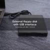 plplaaoo Portable Floppy Drive, 3.5-Inch Card Reader, USB Floppy Drive, Computer Accessory, External Removable, External Floppy Diskette Drive for Laptops Desktops and Notebooks, Portable Floppy D view 2