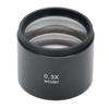 JUIYU Microscope Accessories Kit SZM 0.3X Objective Lens for Stereo Zoom Microscope 0.3X Super Widefield Barlow Lens Microscope Slides view 1