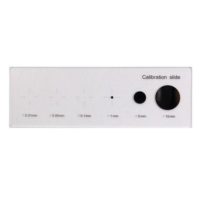Microscope Accessories Kit Microscope Calibration Stage Micrometer Glass Slide Reticle Measuring Ruler for Stereo Biological Microscope Microscope Slides (Color : MS-1-EC)