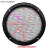 2 Pcs for 6.5 inch Speaker Grill Cover 6.5" High-Grade Car Audio Conversion Net Decorative Circle Metal Mesh Grille 169mm/6.65" (Black) view 2