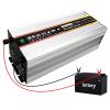 HAIZON 2000W Power Inverter DC 12V/24V to 110V AC Converter with 2 AC Outlet, Car Charger Adpater for Road Trip & Camping (Color : 24V) view 1
