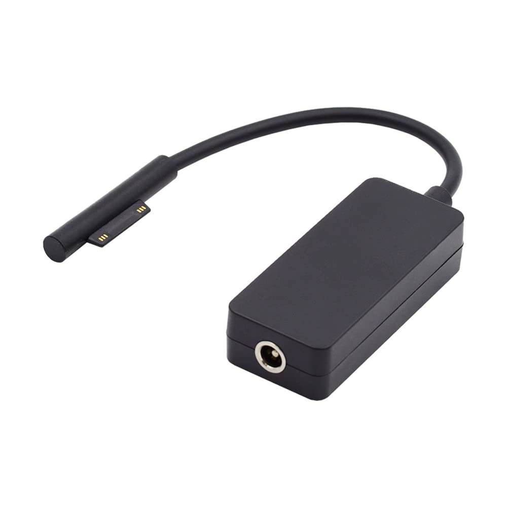 NFHK 65W 20V 15V-24V DC 5.5x2.5mm Jack to Surface Pro3 Pro4 Pro5 Pro6 Pro7 Pro8 Pro9 Book Pro Charge Cable