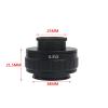 C Mount Adapters Lens 0.35X 0.5X 1X CTV for Trinocular Stereo Microscope 25mm Interface Microscopio Camera (Color : 0.35X) view 2