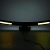 Computer Monitor Lamp, Relieve Eye Fatigue,Asymmetric Optical,Touch Dimming Screen Monitor Light Bar with 7 Color RGB,E Reading LED Task Lamp for Curved Screen Gifts,Learn view 1