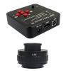 C Mount Adapters Lens 0.35X 0.5X 1X CTV for Trinocular Stereo Microscope 25mm Interface Microscopio Camera (Color : 0.5X) view 4