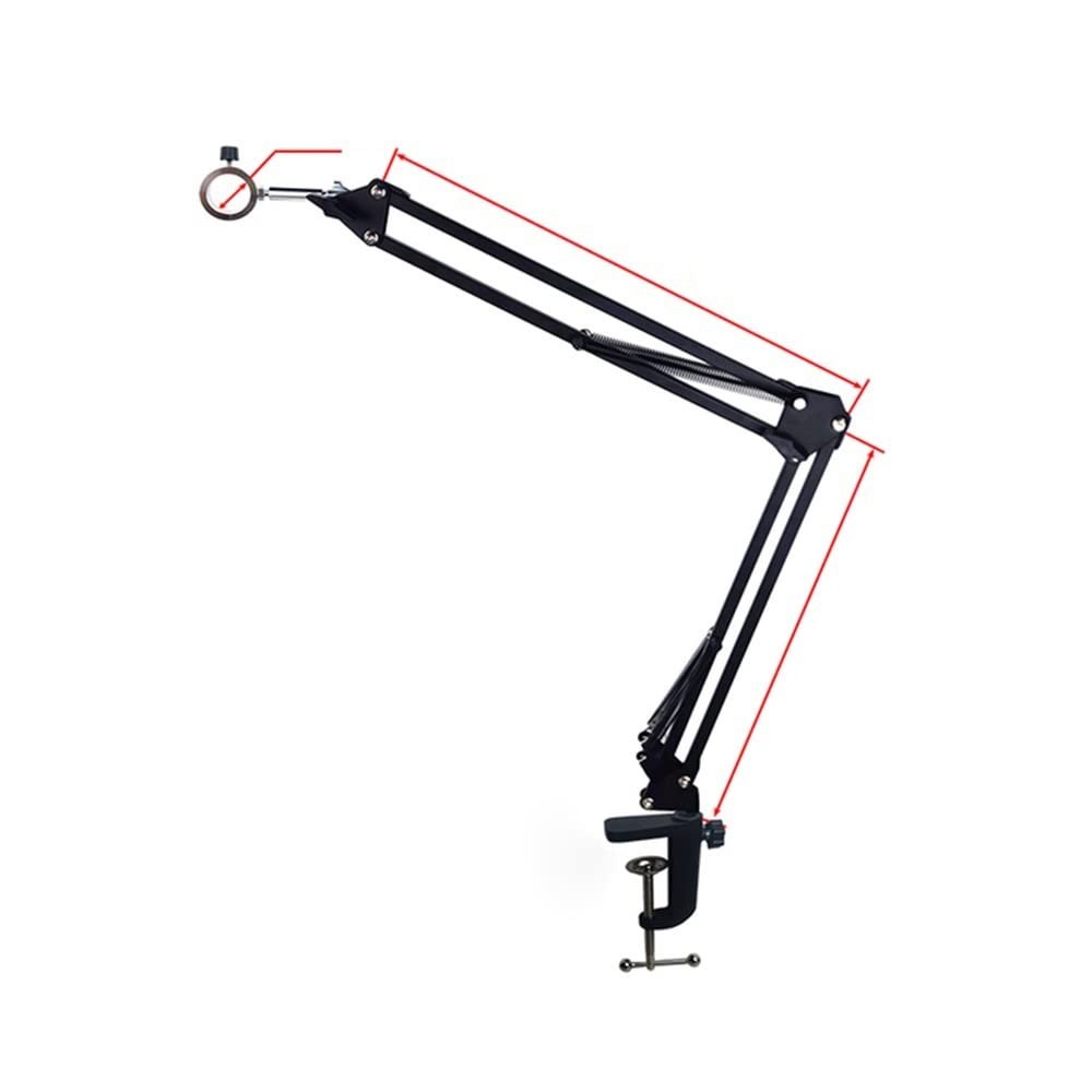 48MP 4K 1080P HDMI USB Digital Camera Industrial Video Image Microscope (Color : Only Ring Stand)