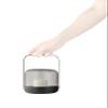 EVA SOLO Acorn Lantern, Elegant and Decorative Lantern Made of Mouth-Blown Glass and Powder-Coated Steel, Stone view 3