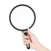 Handheld Magnifier 2.5X 130mm Large Lens Magnifier Reading Map Newspaper Handle Magnifying Glass Low Vision Aids view 2