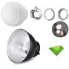 EACHSHOT Godox ML-CD15 Flash Diffuser + Godox AD-R6 7" Standard Bowens Mount Reflector for Godox Flash Speedlight Speedlite view 1