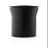 Eva Solo | City To Go Cup recycled 12oz | Practical, double-walled thermo cup for easy and simple one-hand operation  click-lid allows drinking from all sides | Black view 1