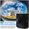 ELP 16MP Wide Angle USB Camera with Box Housing 180degree Fisheye Webcam IMX298 Mini UVC USB2.0 4K Web Camera for Computer Industrial Video PC Camera Robot Home Surveillance 3D Printer Baby Camera view 3