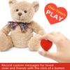 Voice Recorder for Stuffed Animal,JRGKJCP 5min Personal Voice Message Recordable Sound Recorder Chips Module for Christmas Plush Toy and Manual DIY Creative Sound Presents for Boyfriend(Red) view 4