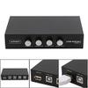 Printer Accesstories 4 Ports USB2.0 Sharing Device Switch Switcher Adapter Box for PC Scanner Printer 16FB view 1