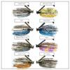Freedom Tackle FT Football Jig with Bait Keeper, Silicone Skirt and Premium Hooks | 3/4 oz., Black Blue (PN: 74302) view 3