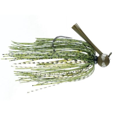 Freedom Tackle FT Football Jig with Bait Keeper, Silicone Skirt and Premium Hooks | 1/2 oz., Watermelon Magic (PN: 74203)