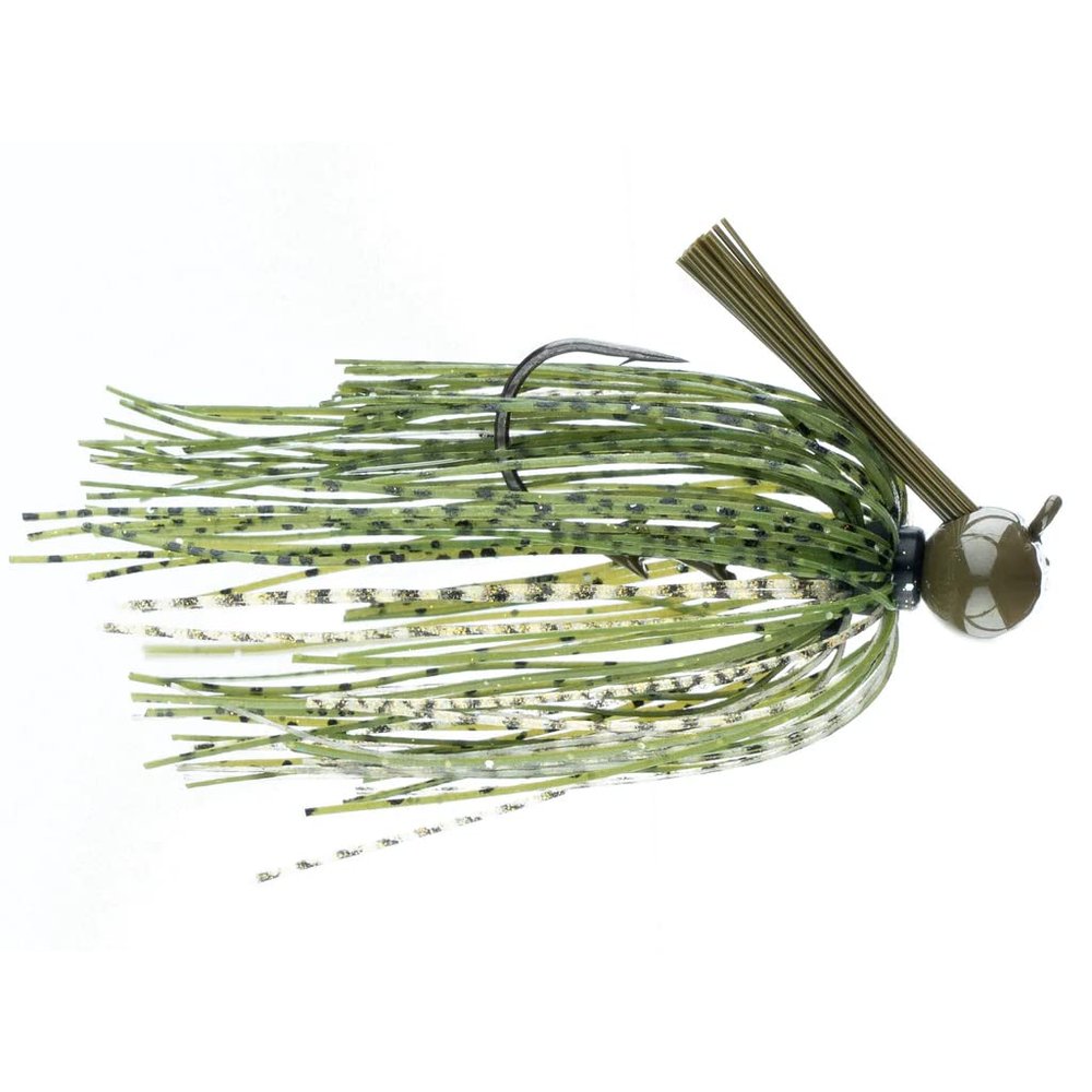 Freedom Tackle FT Football Jig with Bait Keeper, Silicone Skirt and Premium Hooks | 1/2 oz., Watermelon Magic (PN: 74203)