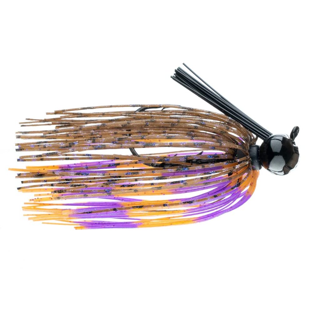 Freedom Tackle FT Football Jig with Bait Keeper, Silicone Skirt and Premium Hooks | 1/2 oz., PB&J (PN: 74225)