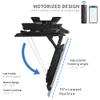 VIVO Electric Flip Down Swiveling Ceiling TV Mount for 32 to 70 inch Screens, Large Motorized Flat Ceiling VESA Mount, App and Voice Control, Black, MOUNT-E-FD70S view 4