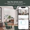 WYZE Cam Pan v3 Indoor/Outdoor IP65-Rated 1080p Pan/Tilt/Zoom Wi-Fi Smart Home Security Camera with Color Night Vision, 2-Way Audio, Compatible with Alexa & Google Assistant, White, 2-Pack view 2