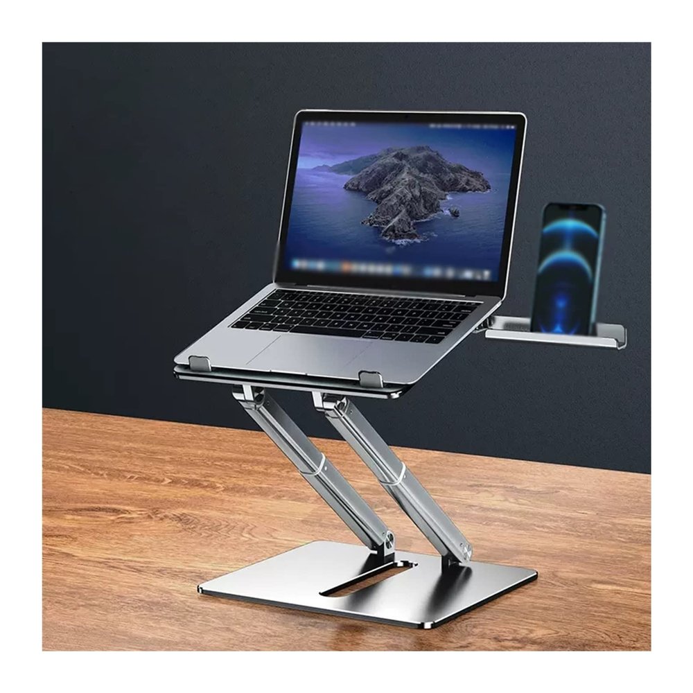 DYPASA Projector Mount Projector Bracket Table Top Placing Table Bedside Lifting Adjustable Pad Storage Tray Household Table Bracket Ceiling Mount with Tray (Color : Brass)