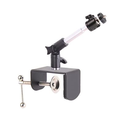 DYPASA Projector Mount Home Expansion Against Wall Projector Bracket Retractable Projector Universal Universal Support Frame for Bedside Bedroom Ceiling Mount with Tray (Color : Brass)