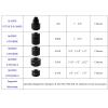 JUIYU Microscope Accessories Kit Microscope C Mount Adapter 0.35x 0.5X 0.63x 0.8X 1x 1.2X 1.5X 2.25x Camera Adapter Microscope Slides (Size : 0.5X) view 2