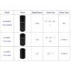 JUIYU Microscope Accessories Kit Microscope C Mount Adapter 0.35x 0.5X 0.63x 0.8X 1x 1.2X 1.5X 2.25x Camera Adapter Microscope Slides (Size : 0.5X) view 3