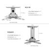 DYPASA Projector Mount Projector Lifting Bracket Wall Hanging Hanger Aluminum Alloy Hanger Projector Universal Lifting Telescopic Bracket Ceiling Mount with Tray (Color : Black Long Rod(HQ440)) view 2