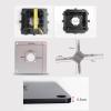 DYPASA Projector Mount Projector Lifting Bracket Wall Hanging Hanger Aluminum Alloy Hanger Projector Universal Lifting Telescopic Bracket Ceiling Mount with Tray (Color : Black Long Rod(HQ440)) view 3
