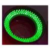 Microscope Accessories Kit Microscope Adjustable 156 LED Ring Light 81mm Large Inner Diameter Illuminator Lamp for Stereo Microscope Microscope Slides (Size : Green Light) view 1