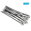 PATIKIL 3.5 Inch Length Wire Keychain Cable, 10 Pack Stainless Steel Key Ring Loop, Black view 3