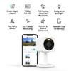 WYZE Cam OG Indoor/Outdoor 1080p Wi-Fi Smart Home Security Camera with Color Night Vision, Wired, Motion Detection, 2-Way Audio, Compatible with Alexa & Google, White (2-Pack), Free Expert Setup view 2
