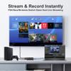 4K HDMI Capture Card USB 3.0  1080P 60FPS Gaming & Streaming Video Capture Card with HDMI Loop-Out, Plug & Play, Low-Latency Recording for PS5/PS4/Xbox/Switch/OBS/PC/Mac view 4
